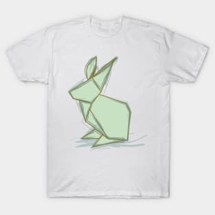 Origami Bunny Buddy T-Shirt